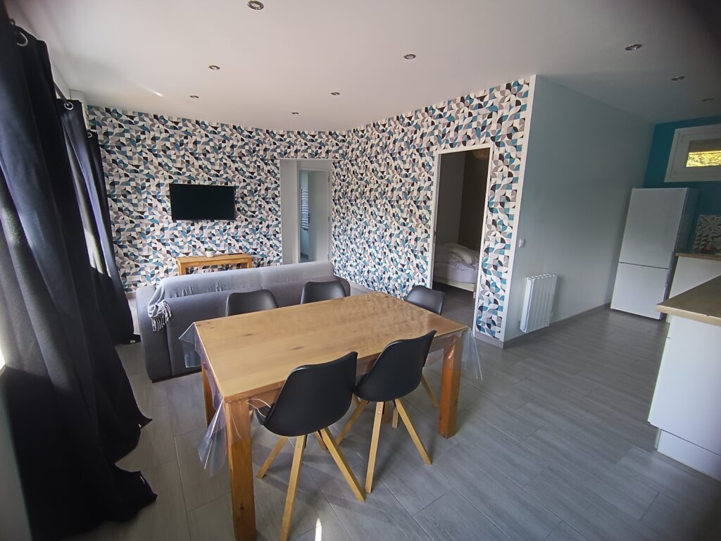 Espace de vie du gîte Le Bloem Sérénité