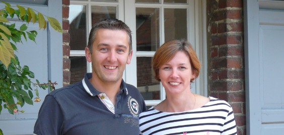 lebloemstraete Julie et Nicolas en 2014
