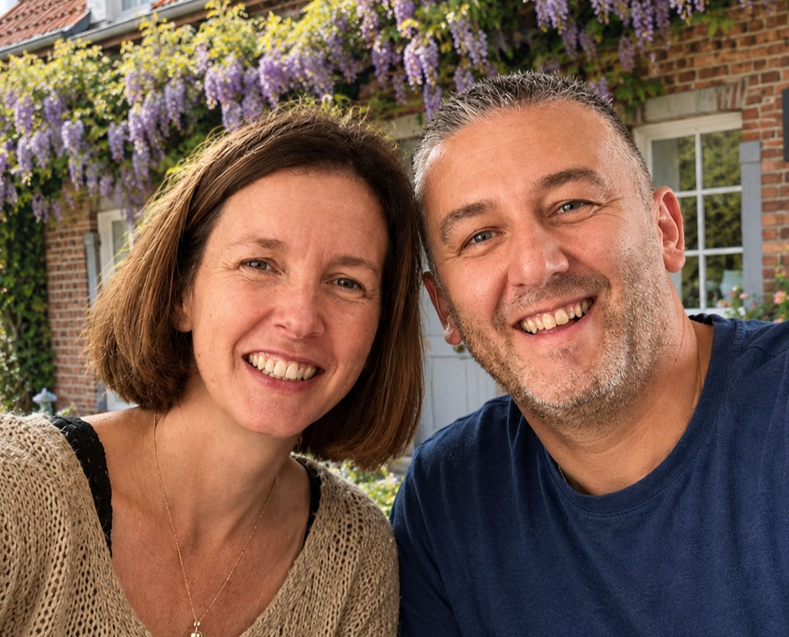 Le Bloemstraete Julie et Nicolas les propriétaires